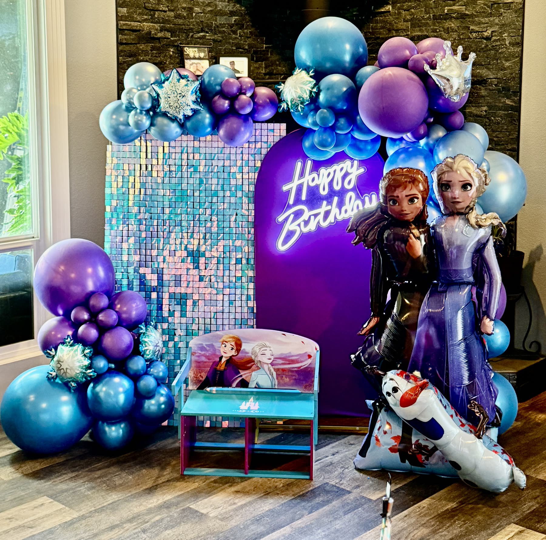 Balloon backdrop examples gallery image