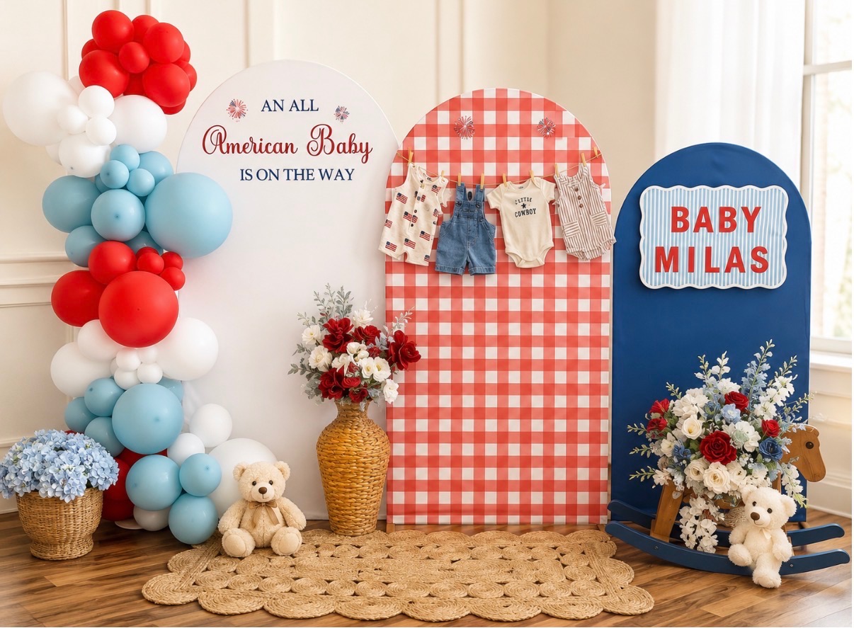 Riley and TJ's baby shower gallery image